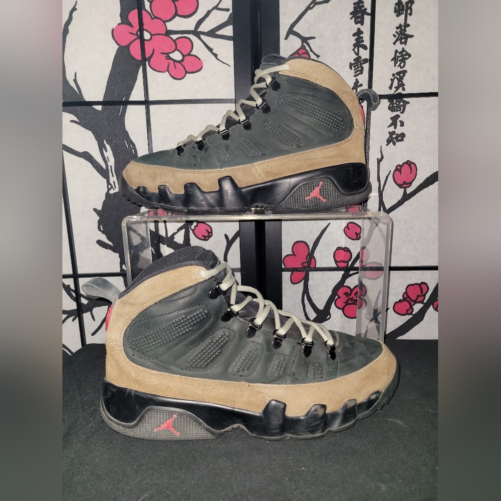 Jordan 9 Boot Black and Tan High-Top